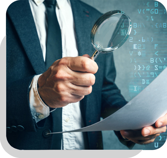 Certified auditors reviewing financial documents for audit
and assurance services in the UAE